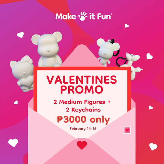 Valentines Promo Workshop (2 medium + 2 keychains)