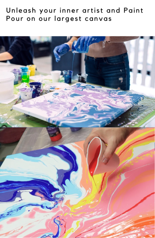 Paint Pouring Workshop - Canvas